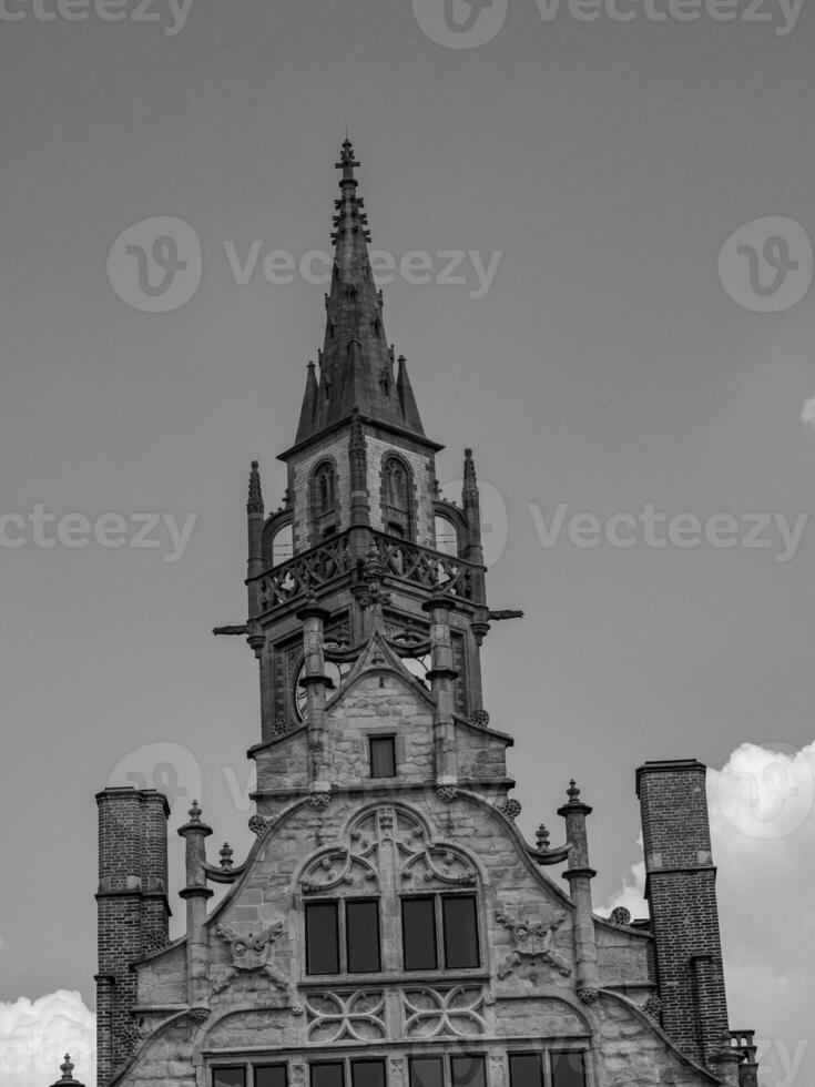 the city of Gent in Belgium photo