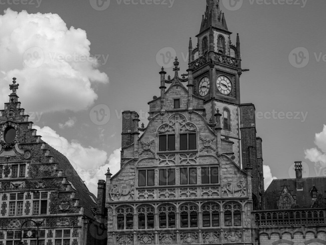 the city of Gent in Belgium photo