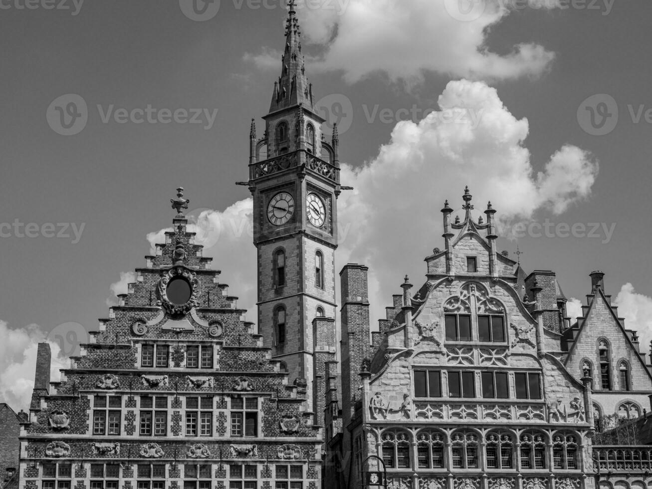 the city of Gent in Belgium photo
