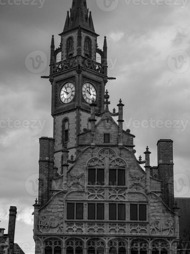 the city of Gent in Belgium photo