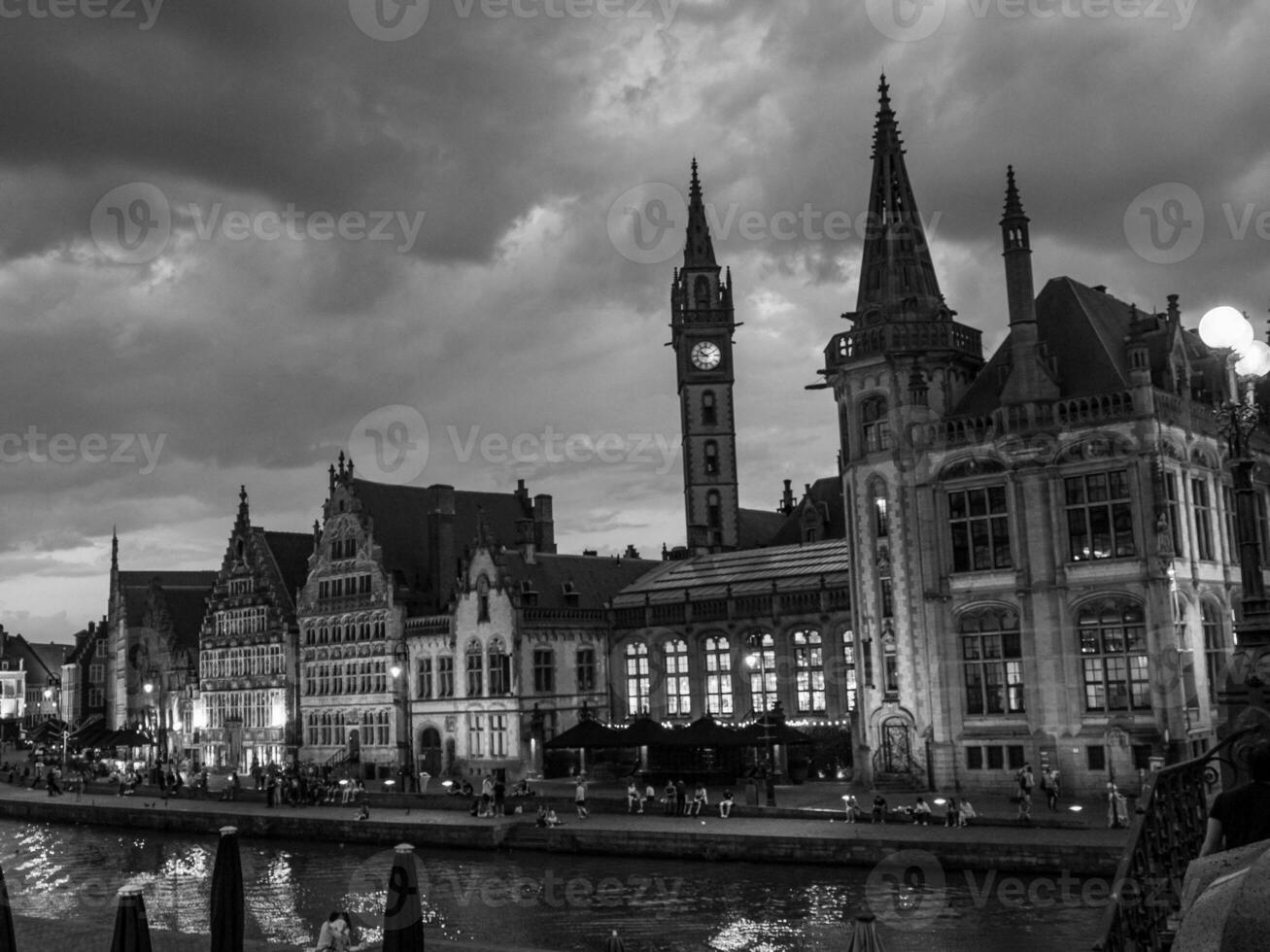 the city of Gent in Belgium photo