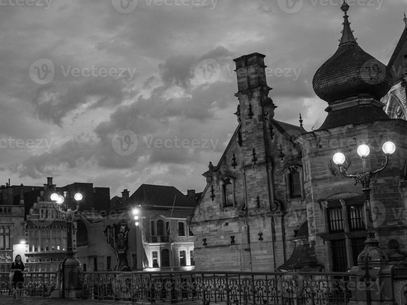 the city of Gent in Belgium photo