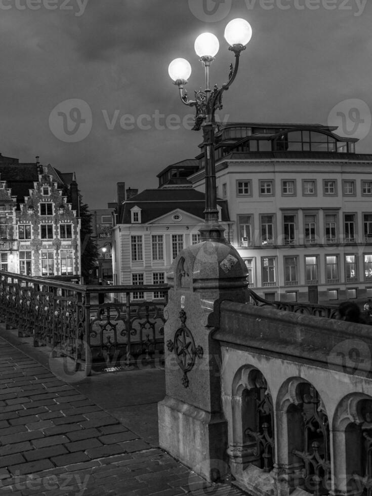 the city of Gent in Belgium photo
