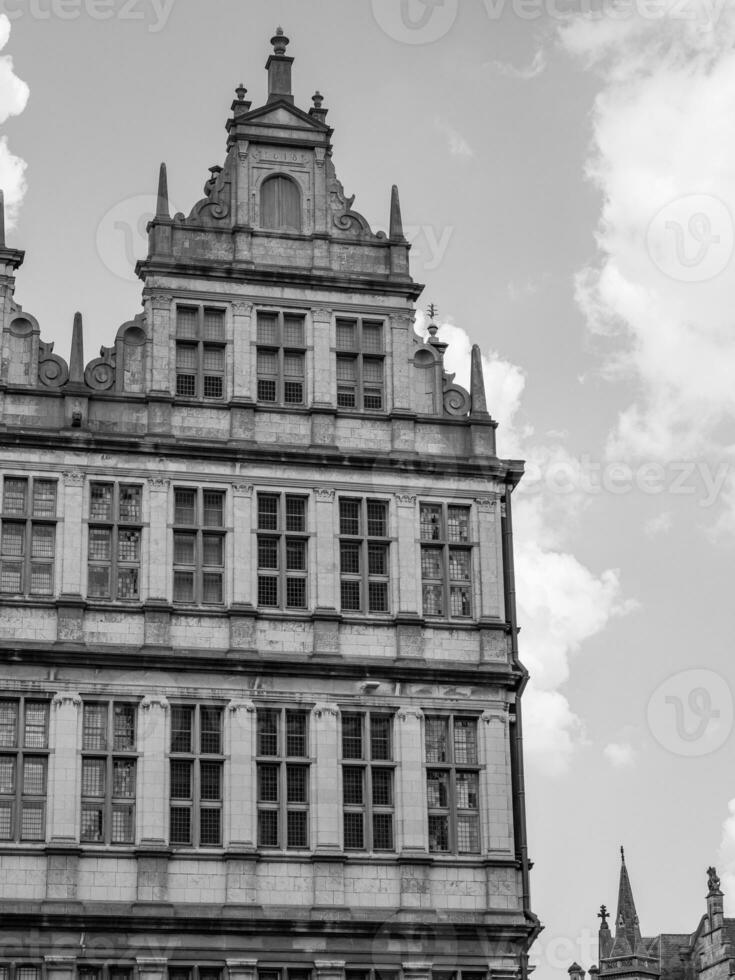 the city of Gent in Belgium photo