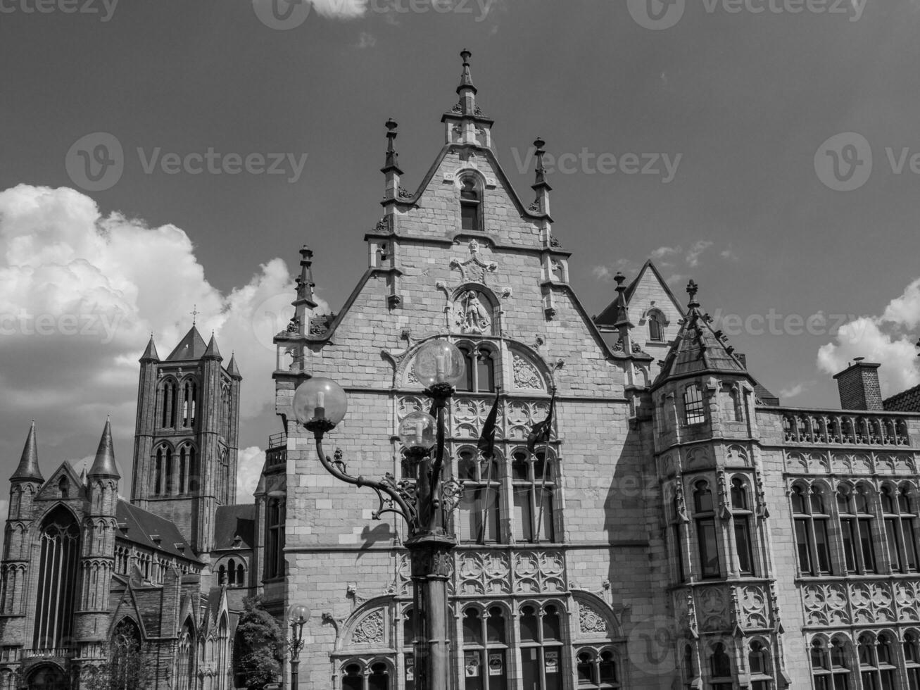 the city of Gent in Belgium photo