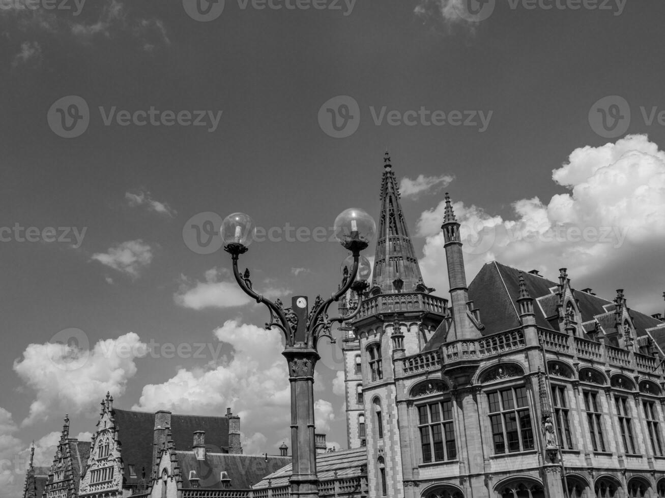 the city of Gent in Belgium photo