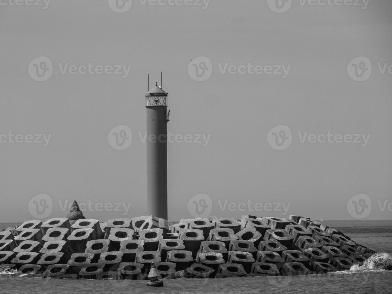 the city of Oostende and the belgian coast photo