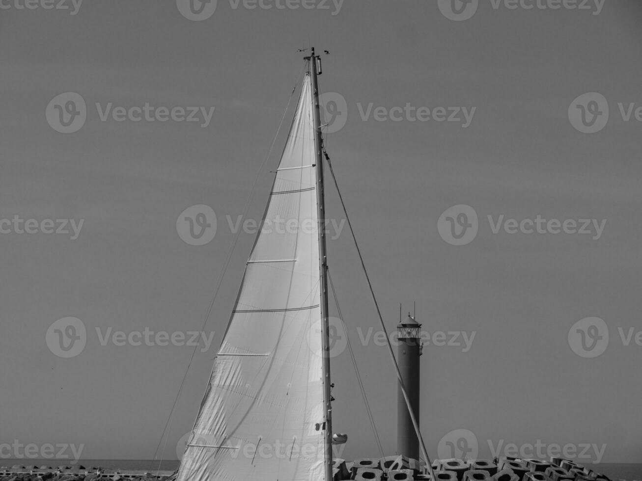 the city of Oostende and the belgian coast photo