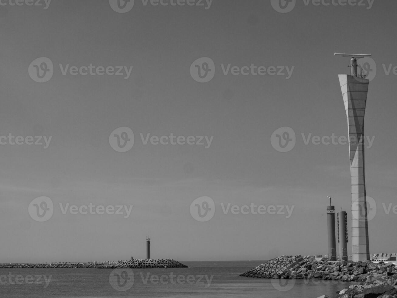 the city of Oostende and the belgian coast photo