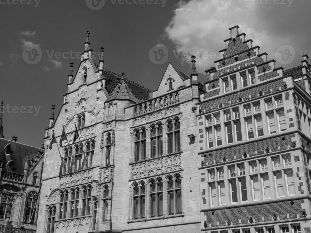 the city of Gent in Belgium photo