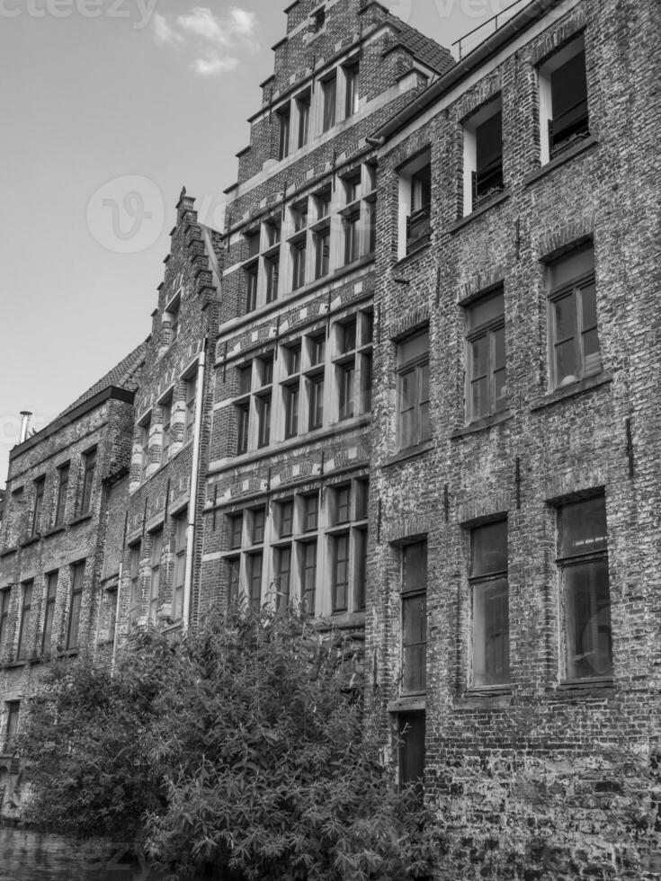 the city of Gent in Belgium photo