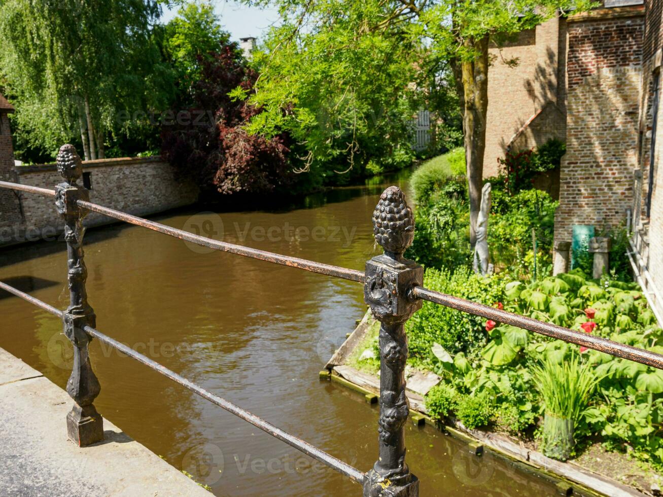 The city of Bruges in Belgium photo