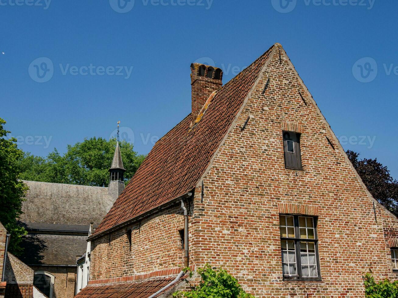 The city of Bruges in Belgium photo