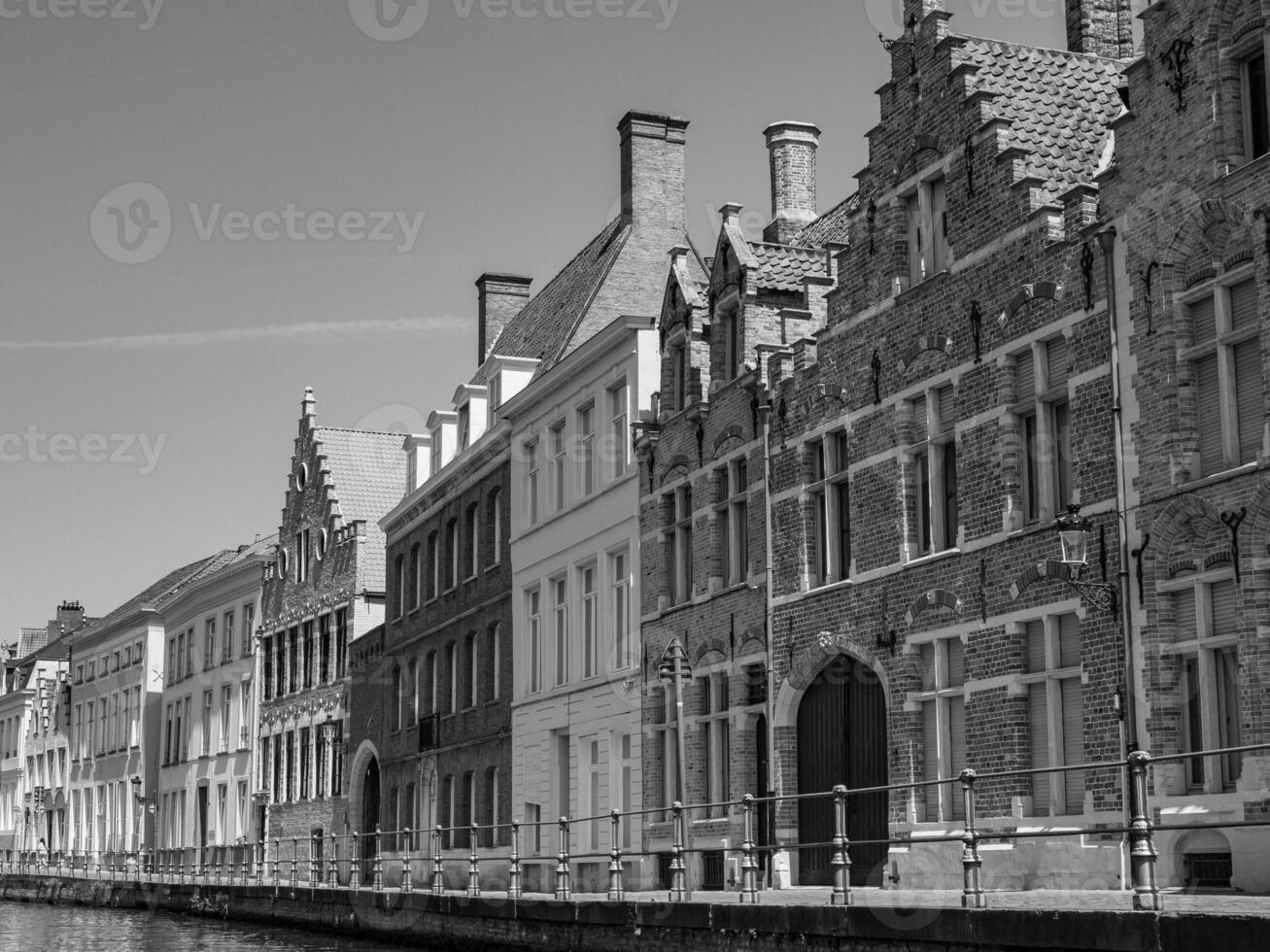 The city of Bruges in Belgium photo