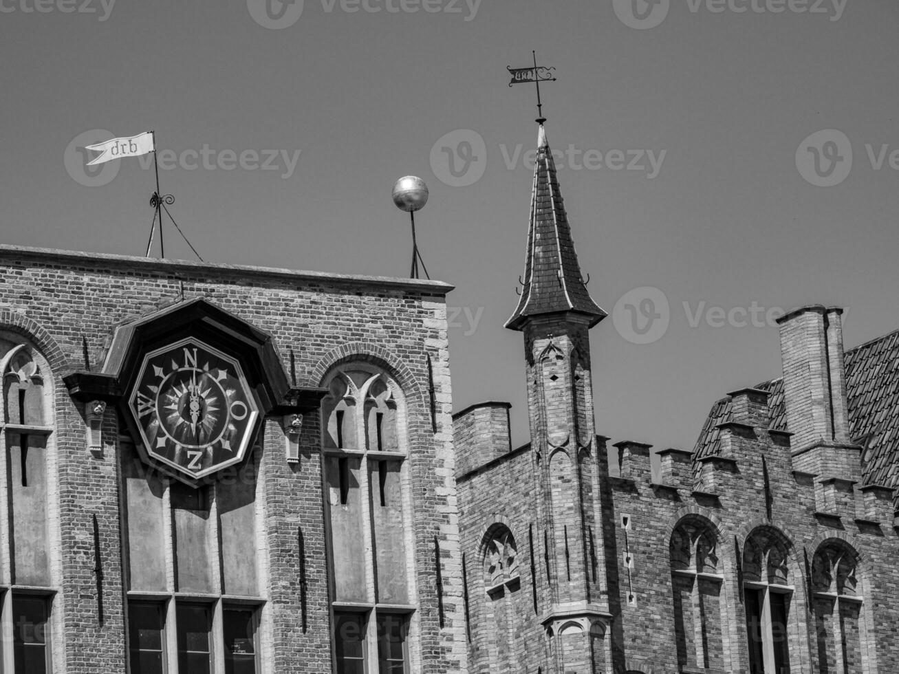 The city of Bruges in Belgium photo