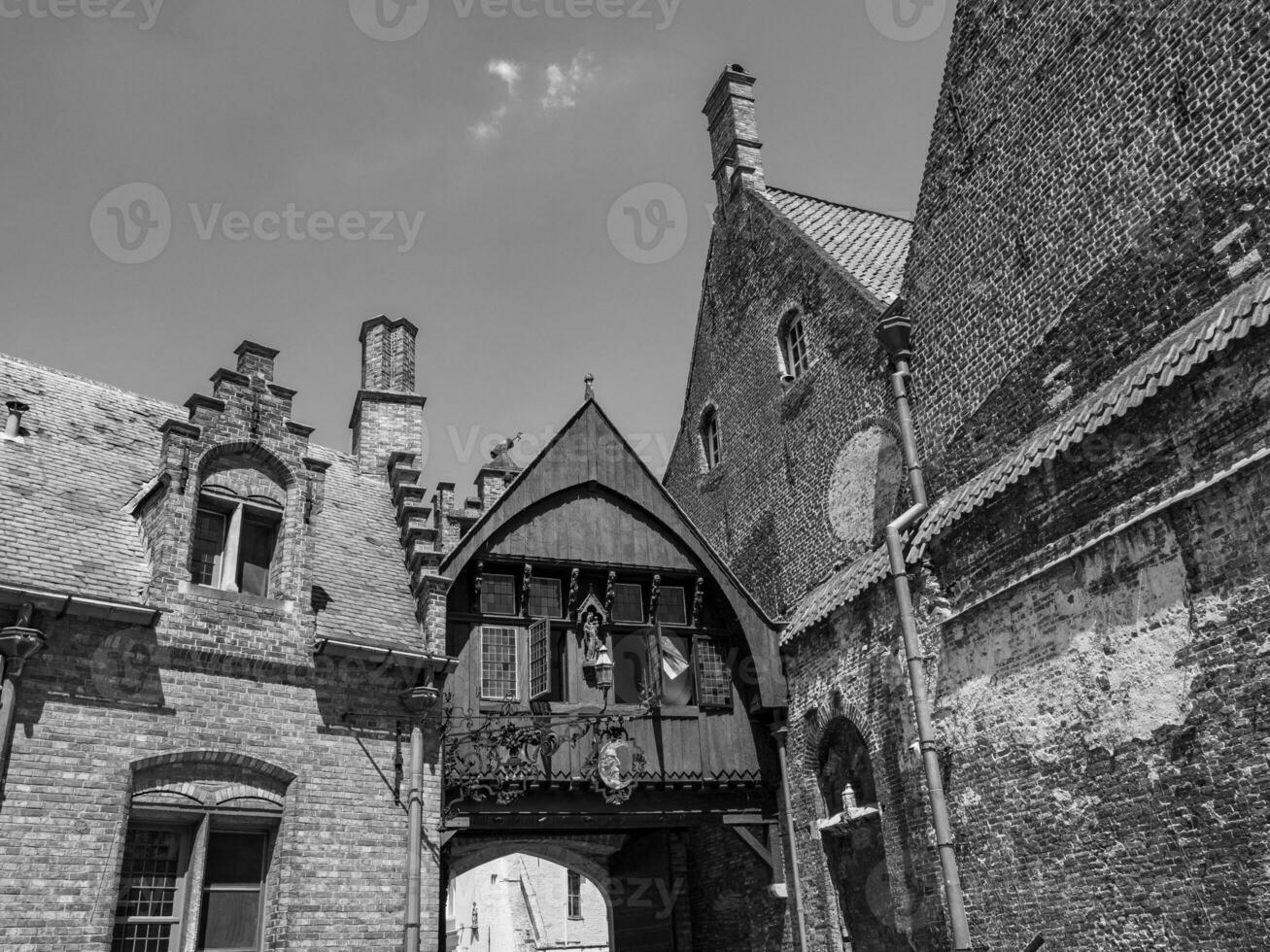 The city of Bruges in Belgium photo