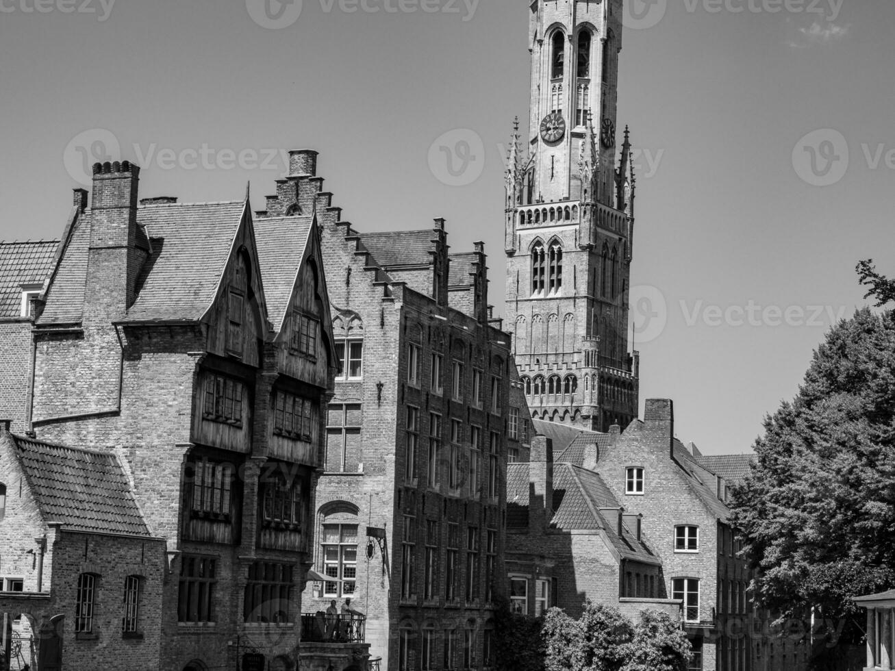 The city of Bruges in Belgium photo