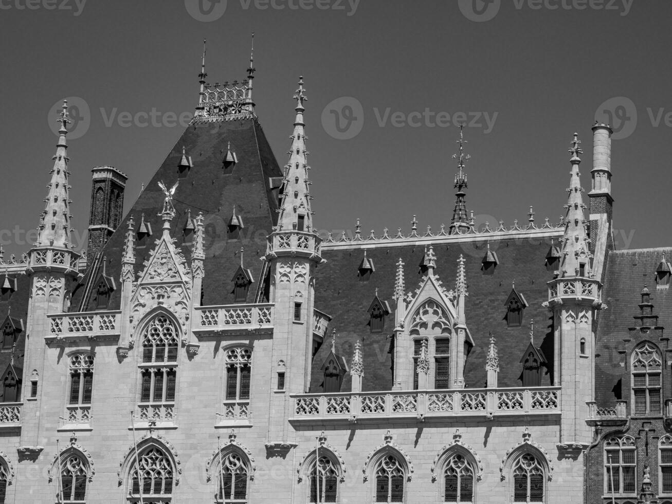 The city of Bruges in Belgium photo