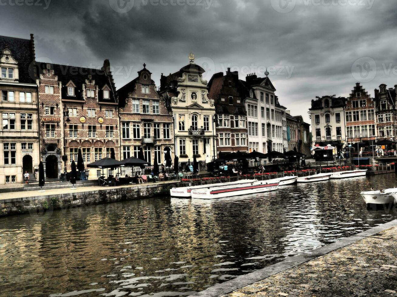 the city of Gent in belgium photo