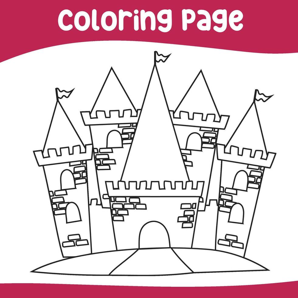34 Coloring Page vector