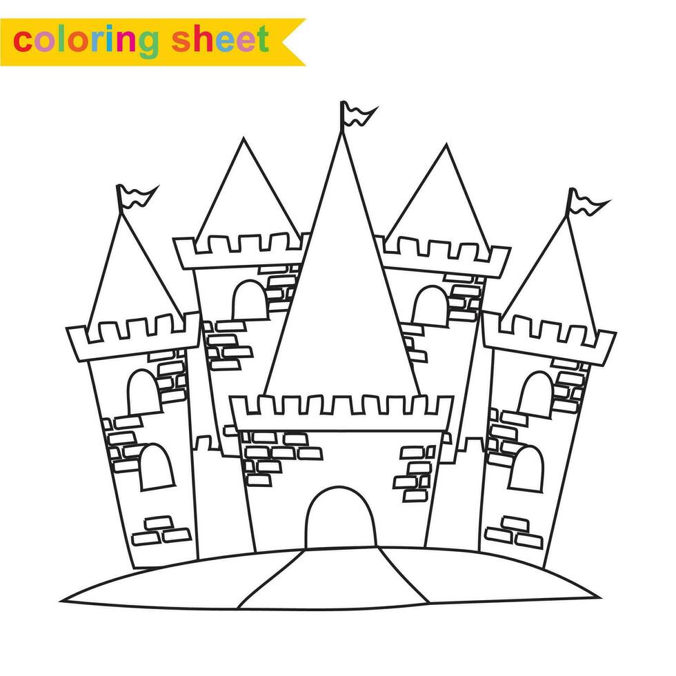 87 Coloring Sheet vector