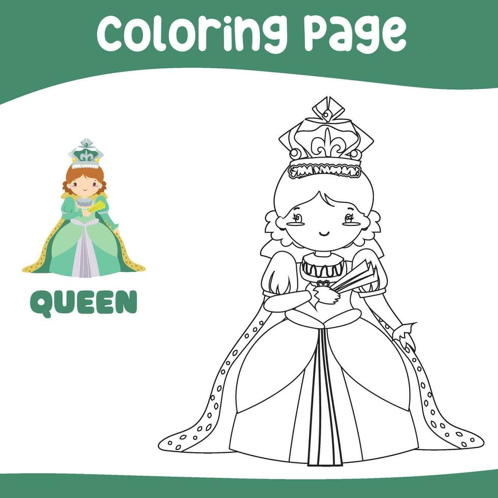 23 Coloring Page vector