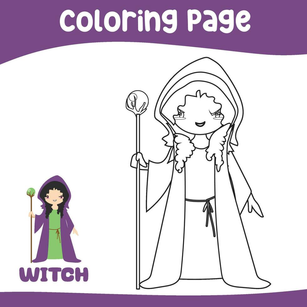 32 Coloring Page vector