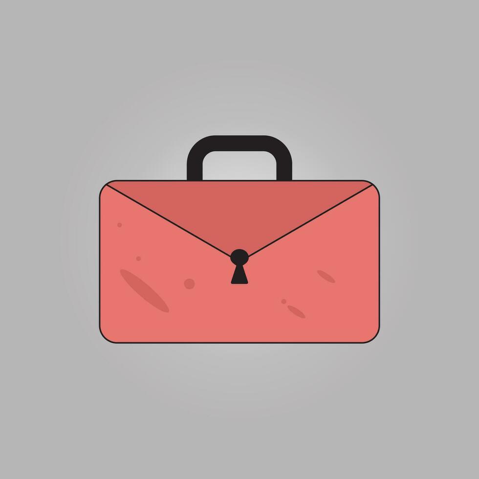 Vector cartoon laptop bag design for any purpose