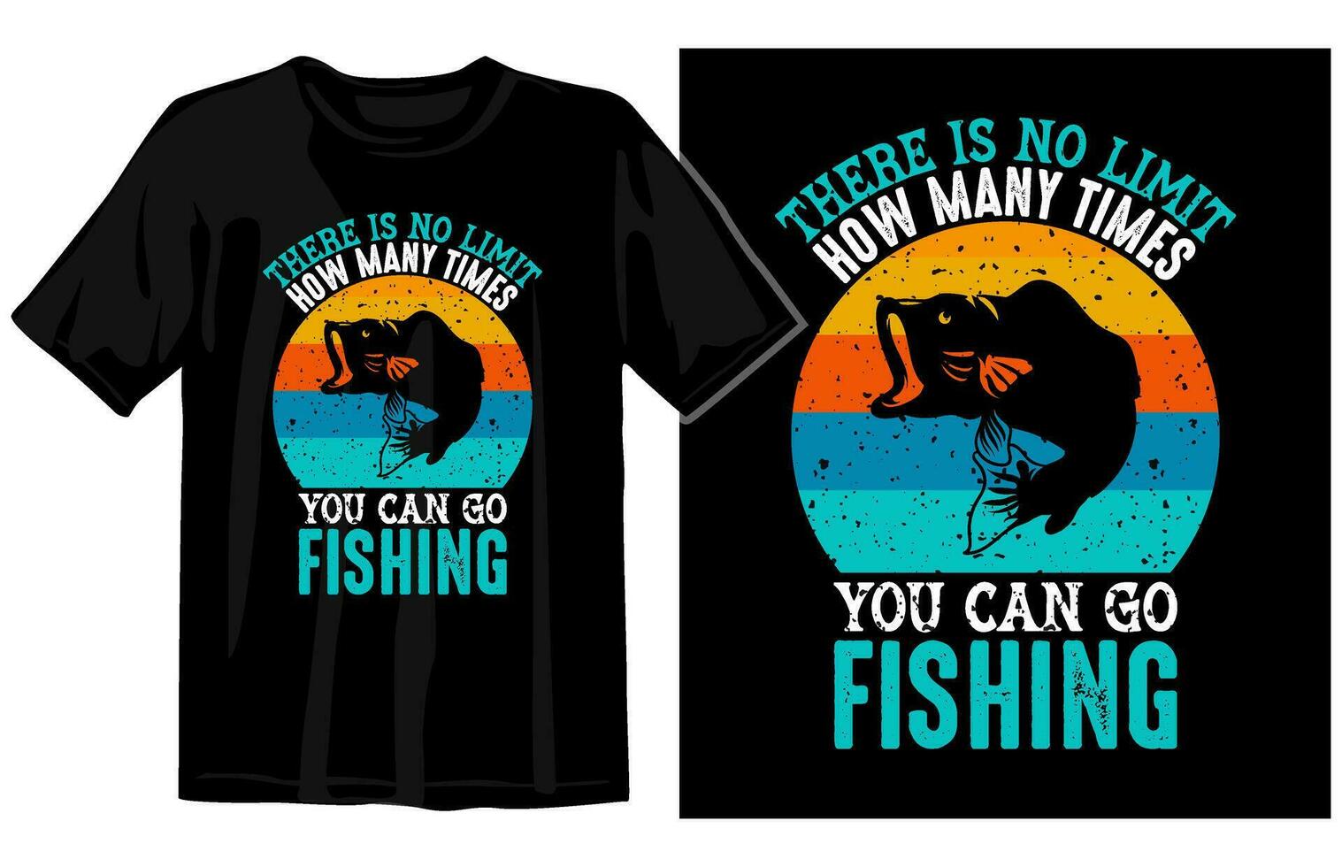 Fishing t shirt vector, Fishing vintage t shirt design, vintage fishing t shirt graphic illustration vector