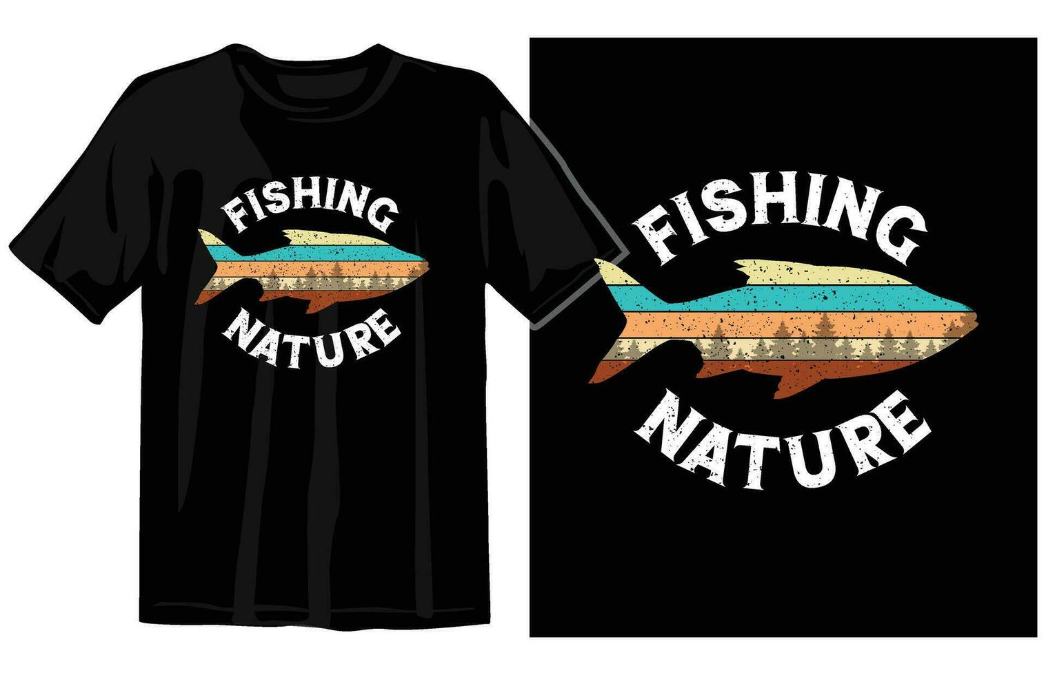 Fishing t shirt design vector, vintage fishing tshirt graphic illustration,  Fishing vector