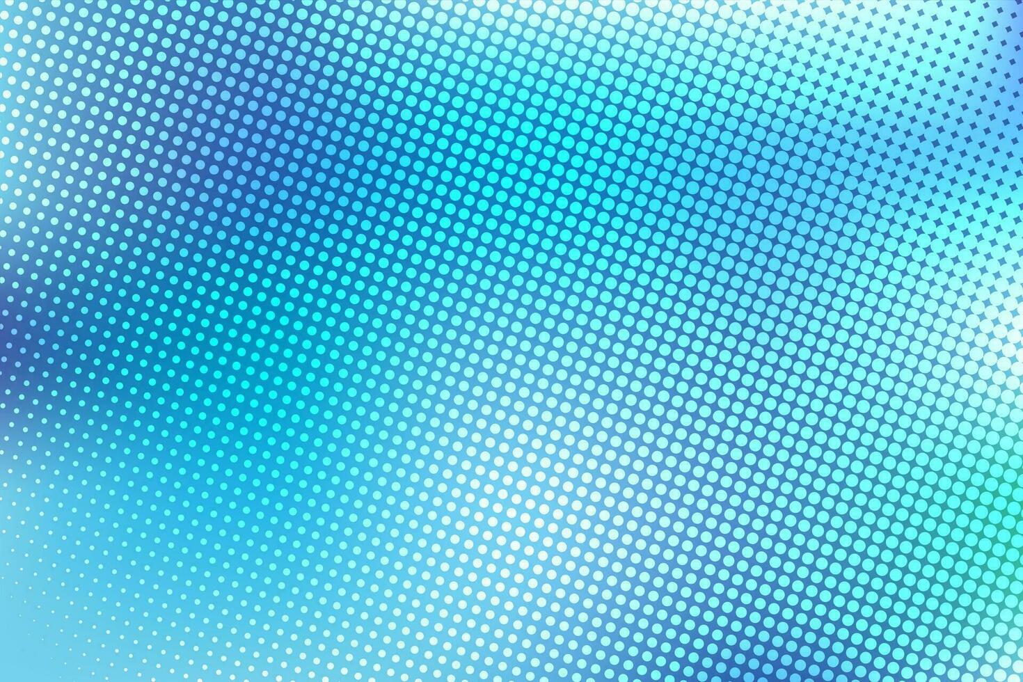 Hafttone pattern in blue tones. vector abstract gradient background