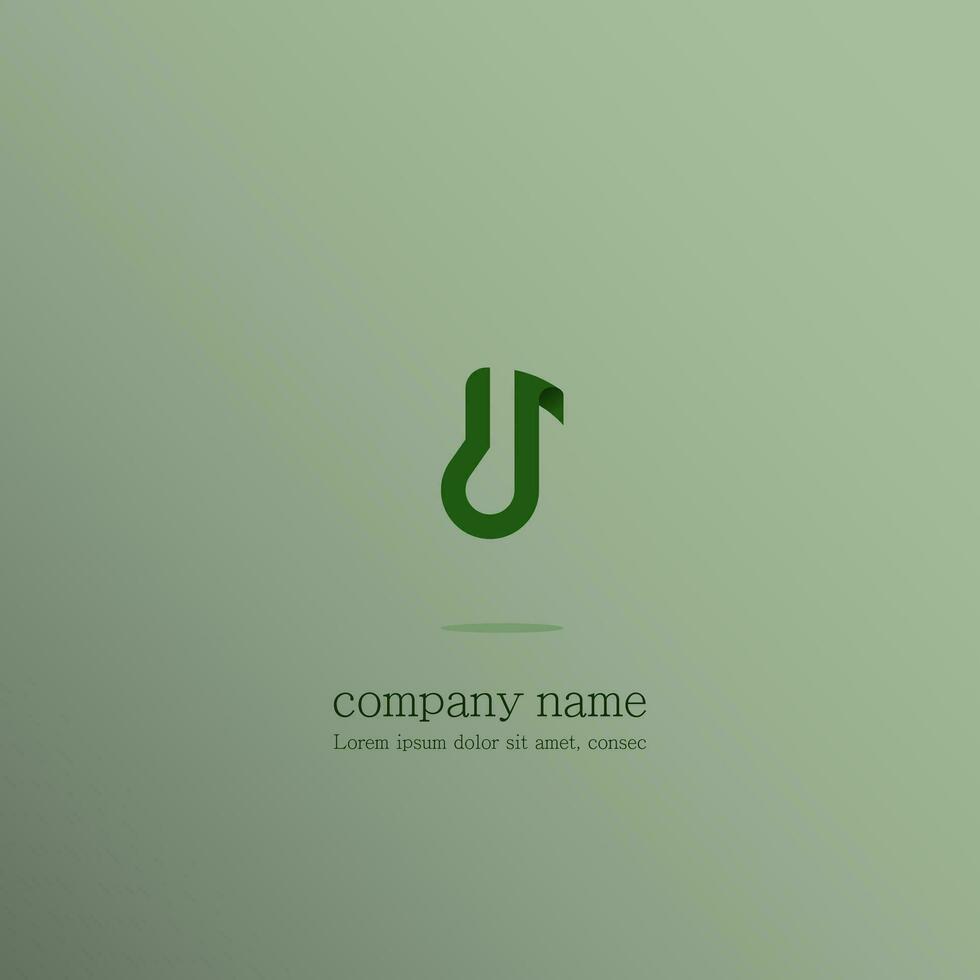 logo icon design letter S and U monogram futuristic modern simple elegant attractive tosca green color for company eps 10 vector