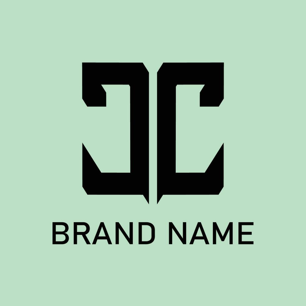 Letter CC line logo design. Vector abstract logo design templates. Usable for Business and Branding Logos. Flat Vector Logo Design Template Element.