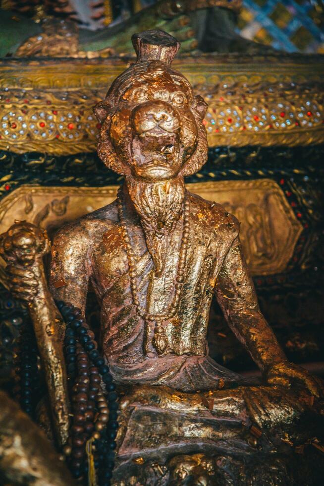 Pu Chao Saming Phrai Shrine Samut Prakan Province, Thailand. photo