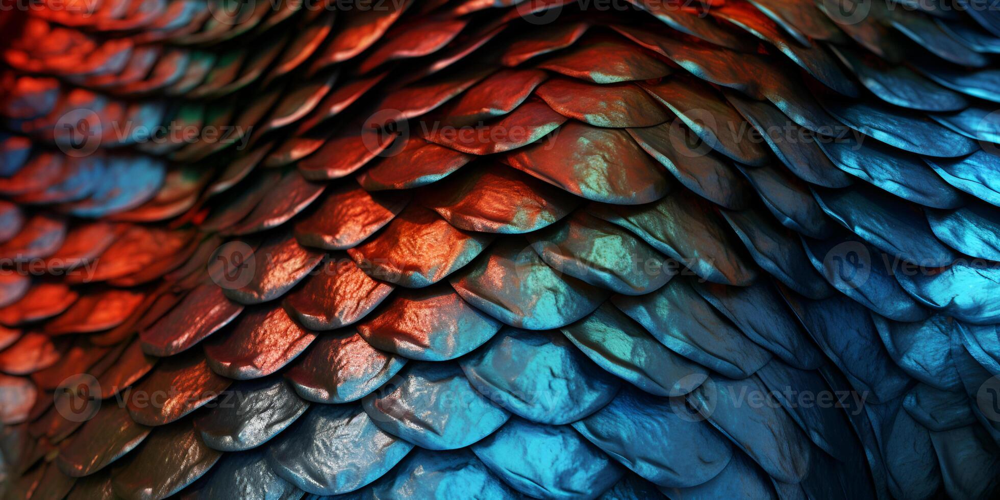 Dragon scale texture. Dragon, dinosaur skin background. Squama of fish, mermaid, reptile or fantasy monster. Monster leather background. Abstract fantasy pattern. photo