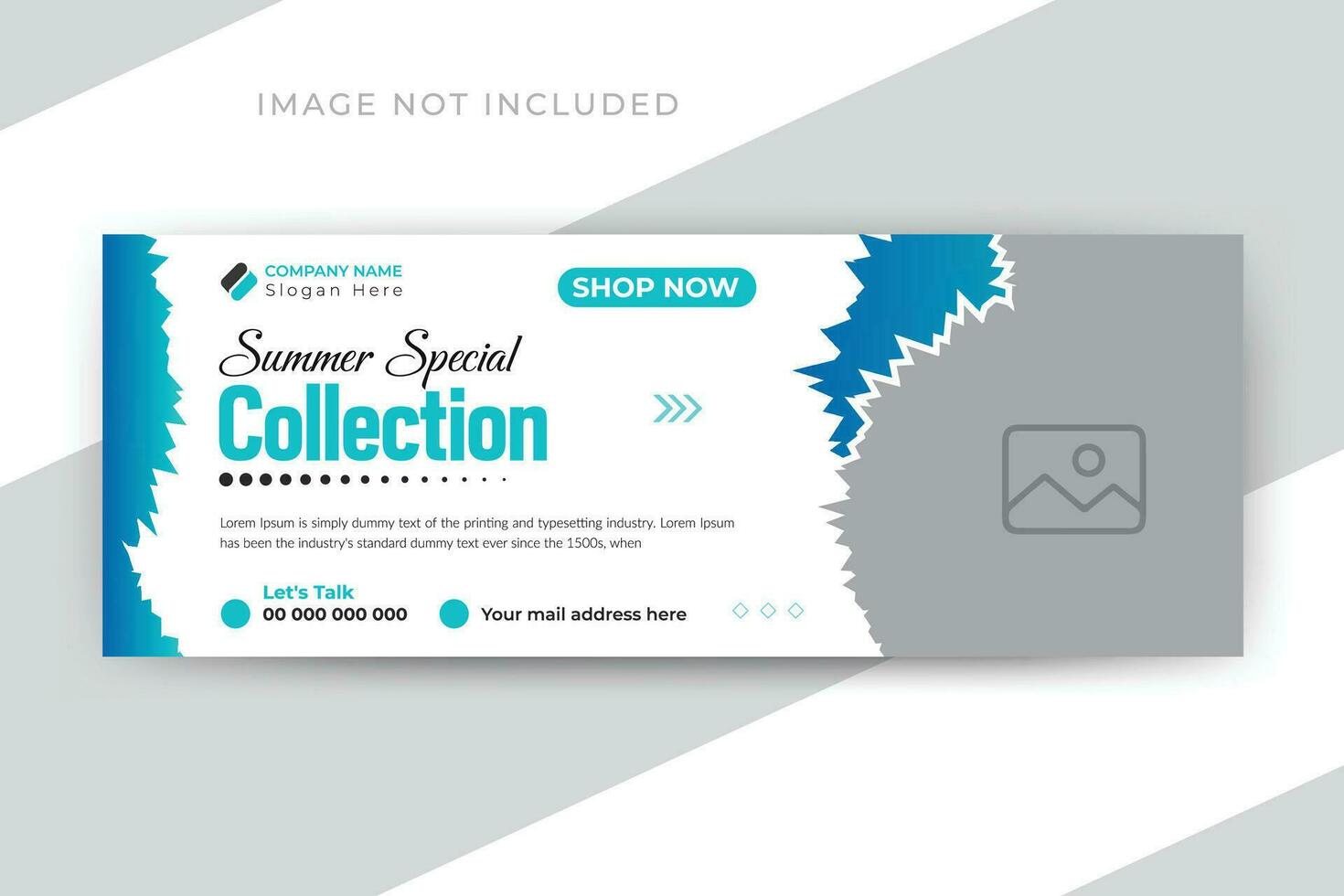 Fashion sale social media timeline cover or web banner template vector