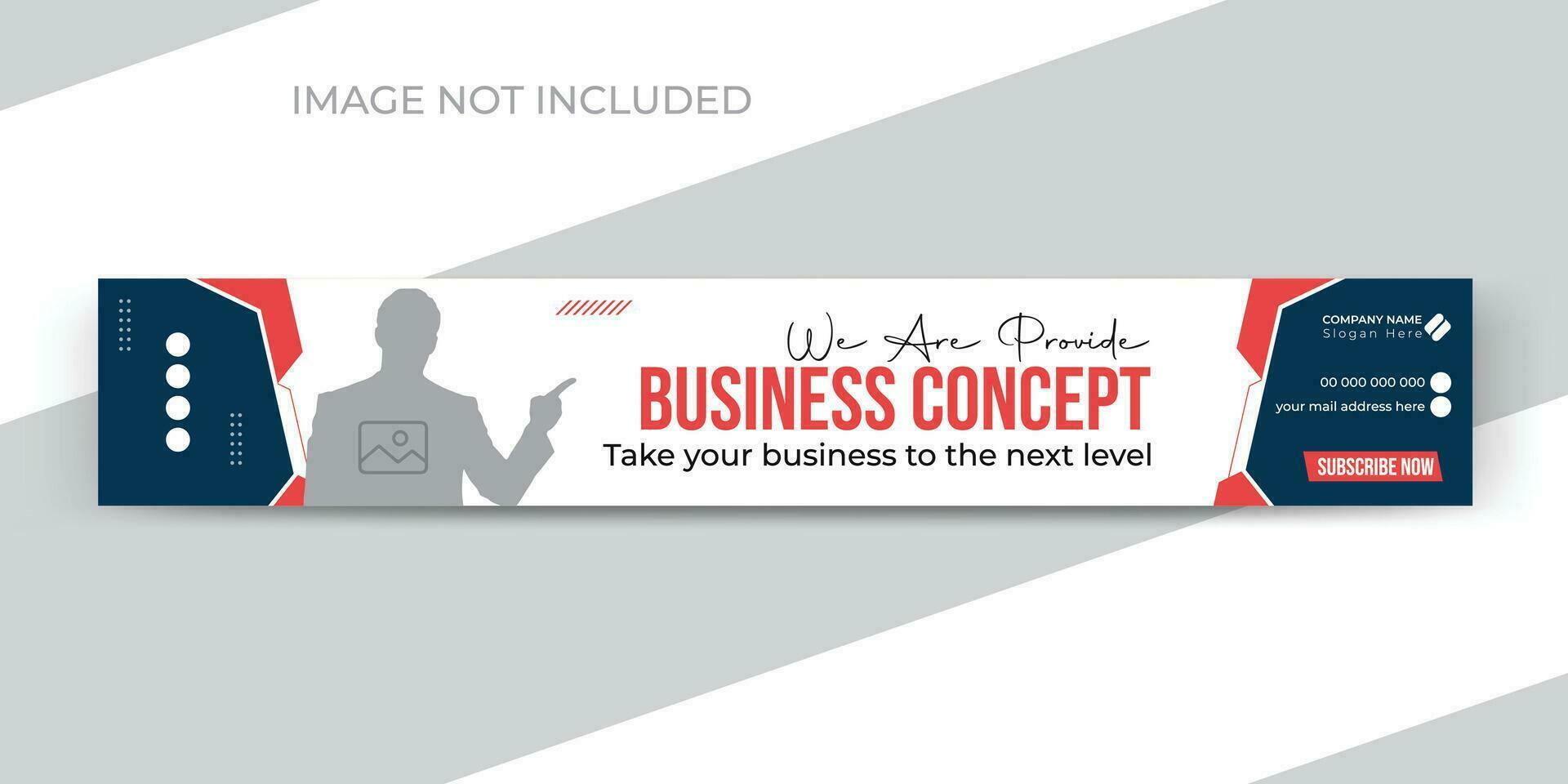 Corporate business social media cover design template vector