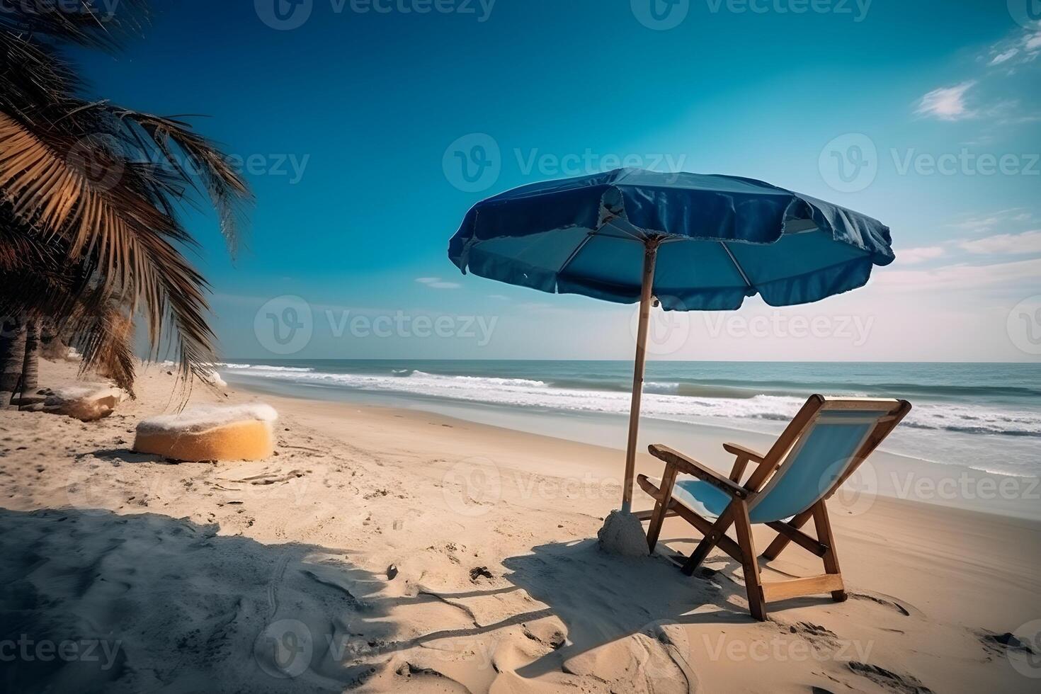beautiful tropical beach background made with photo