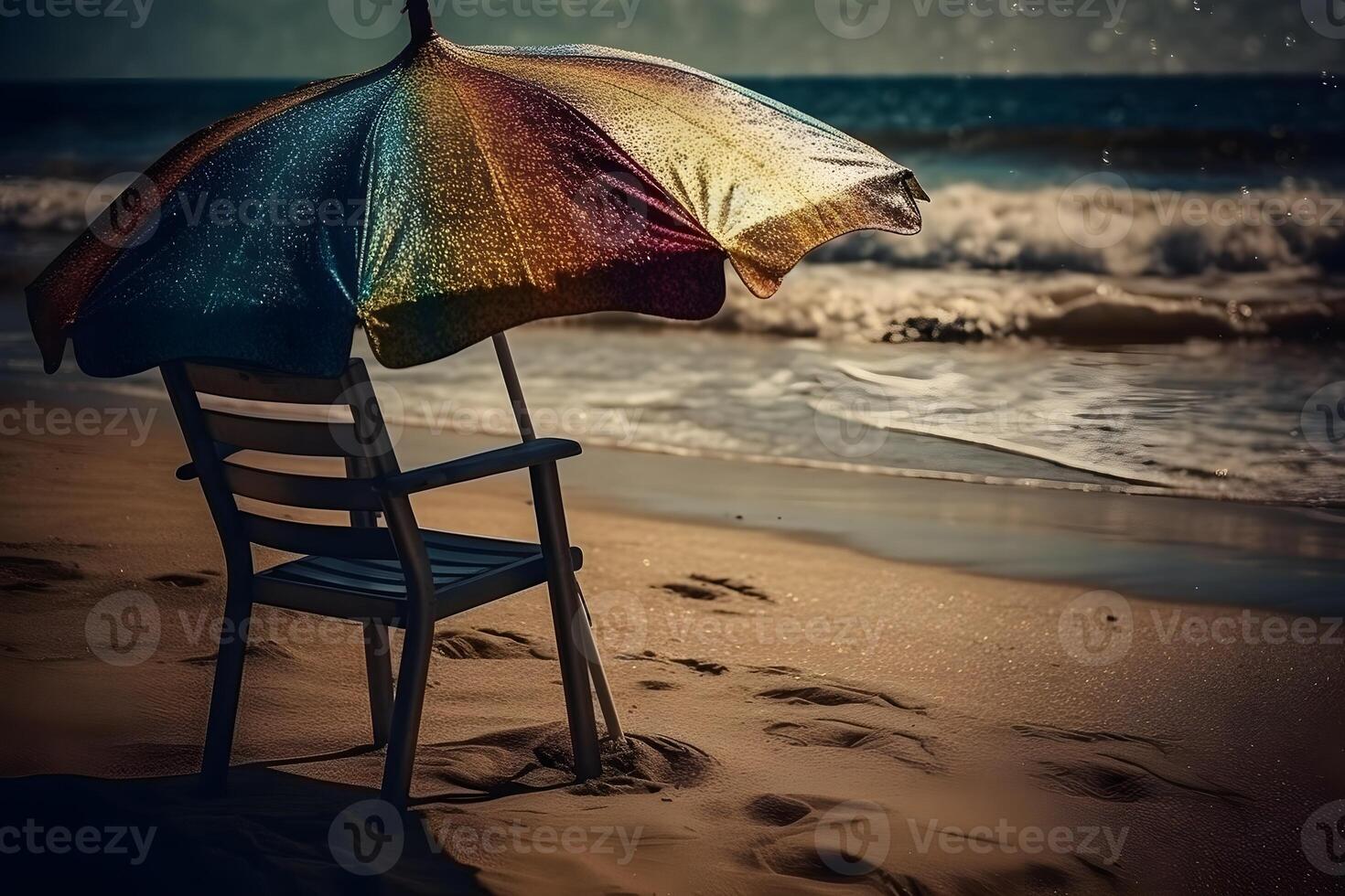 hermosa tropical playa antecedentes hecho con ai generado foto