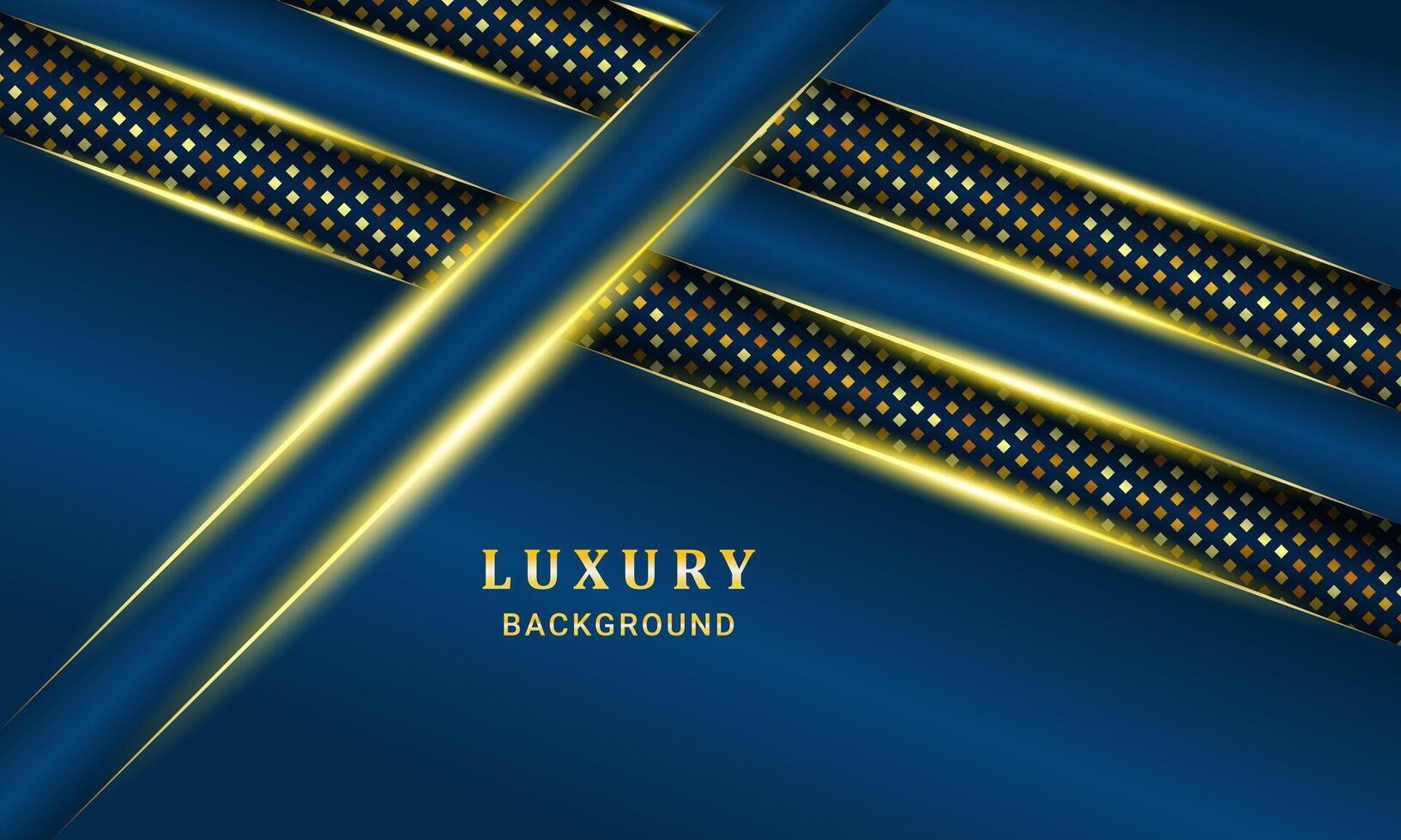 Luxury blue abstract modern background for social media design vector
