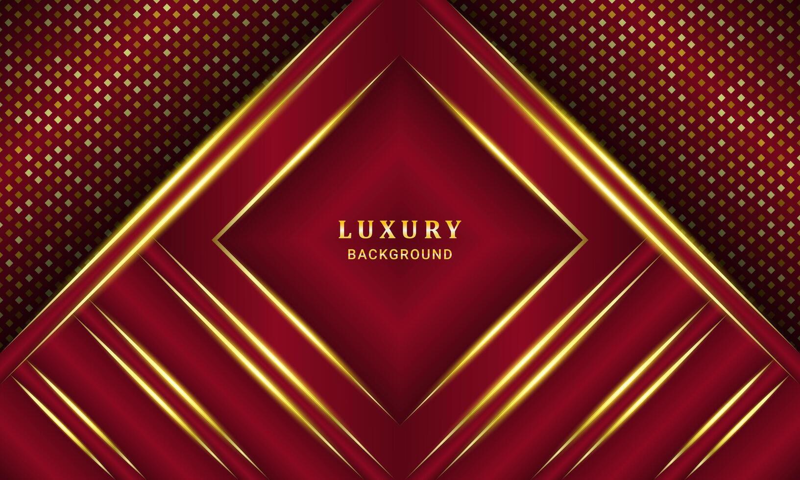 Red gold modern abstract background for social media design wallpaper vector