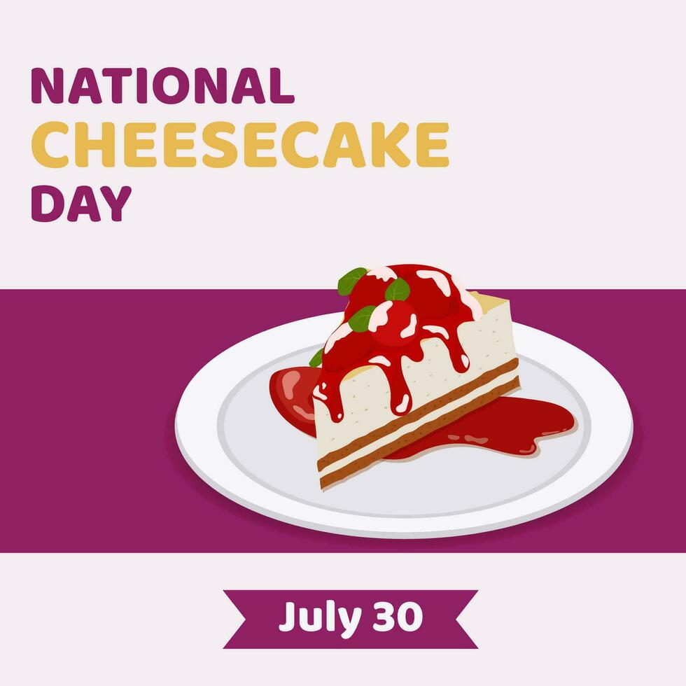 vector nacional tarta de queso día antecedentes