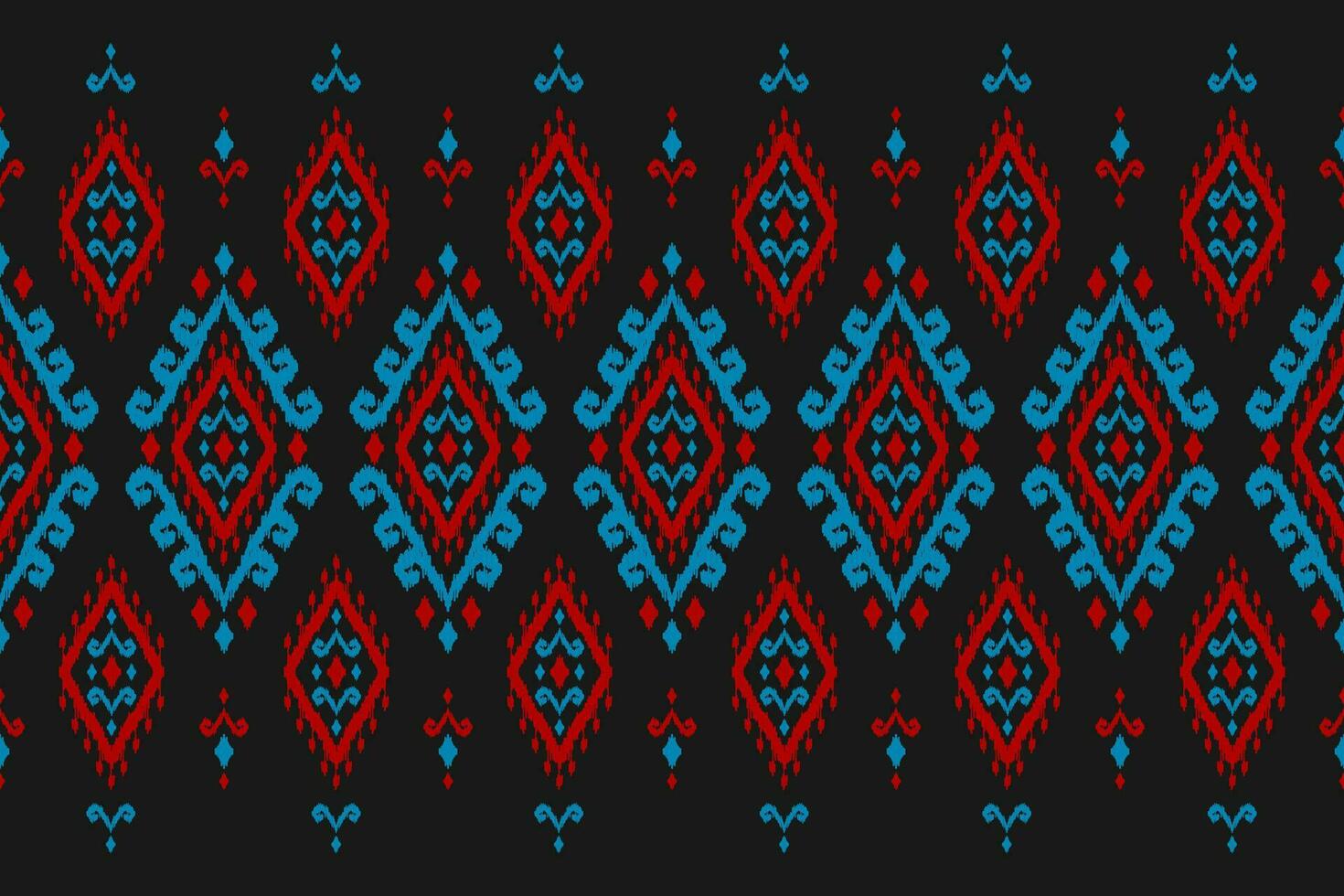 Carpet ethnic tribal pattern art. Ethnic ikat seamless pattern. American, Mexican style. vector