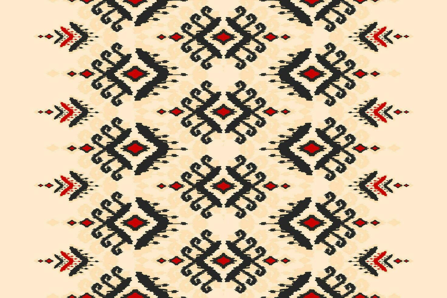 Carpet ethnic tribal pattern art. Ethnic ikat seamless pattern. American, Mexican style. vector