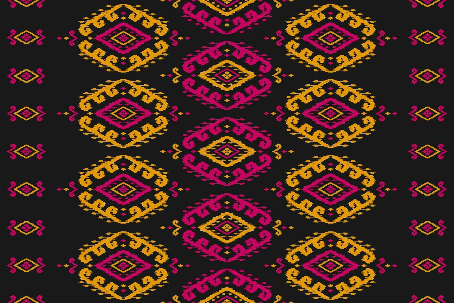 Carpet ethnic tribal pattern art. Ethnic ikat seamless pattern. American, Mexican style. vector