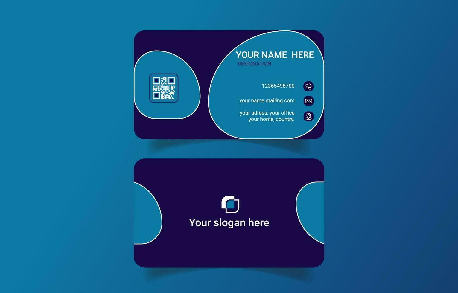 Premium creative vector business card