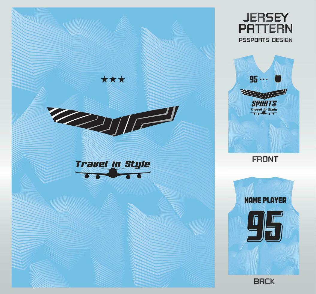 modelo diseño, ilustración, textil antecedentes para Deportes camiseta, fútbol americano jersey camisa Bosquejo para fútbol americano club. consistente frente ver vector