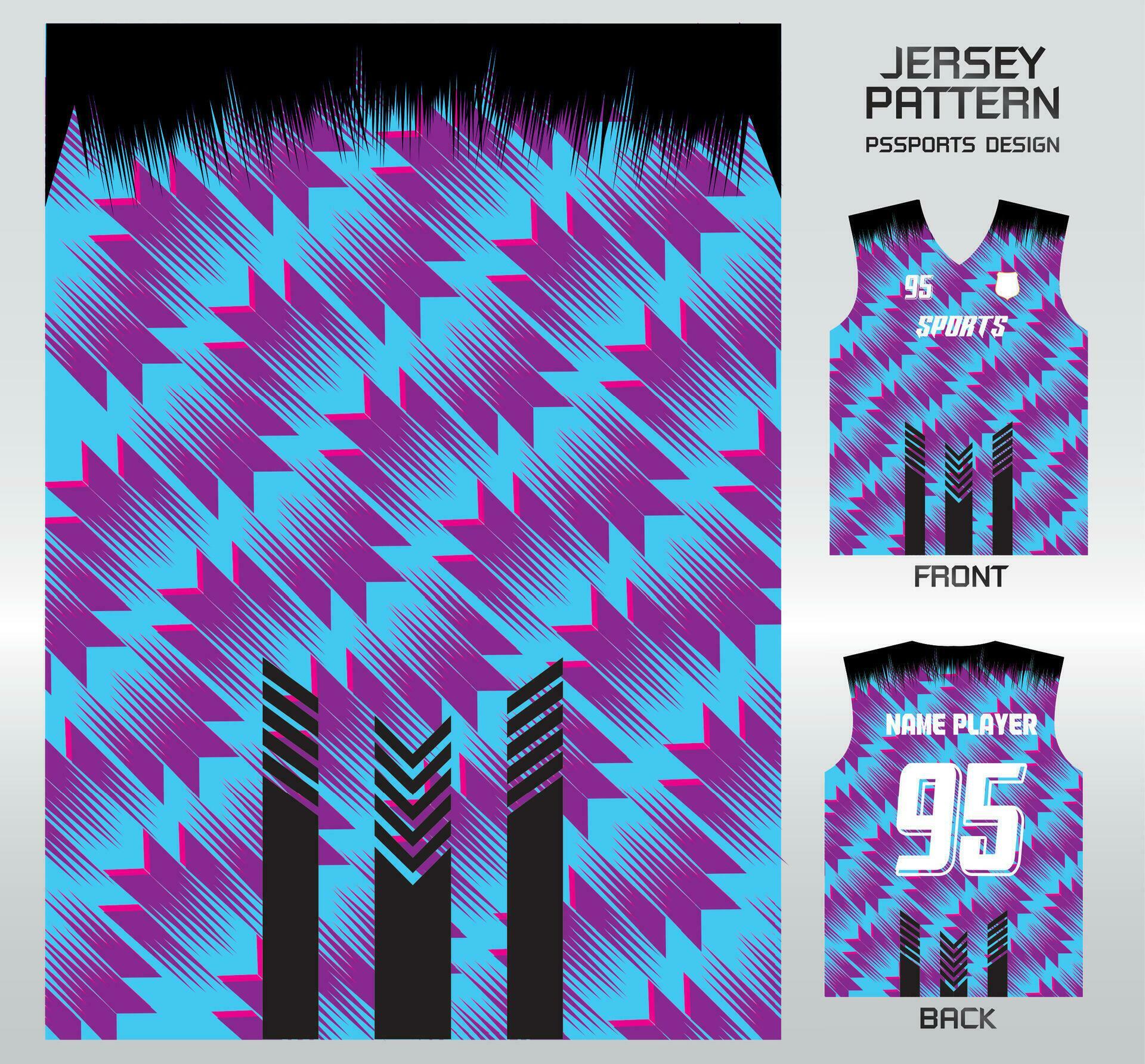 Pattern design, illustration, textile background for sports t-shirt ...