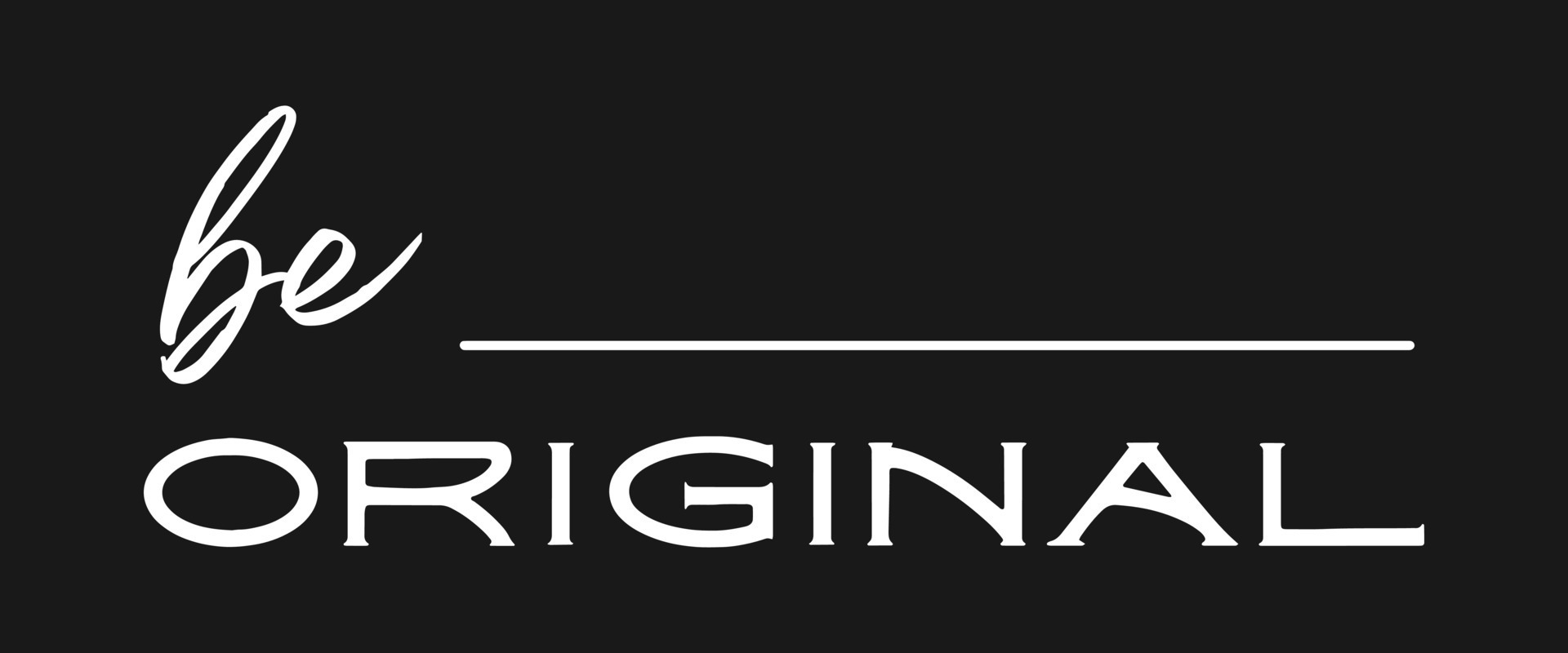 Be original typography t shirt and apparel design. 25552770 Vector Art ...