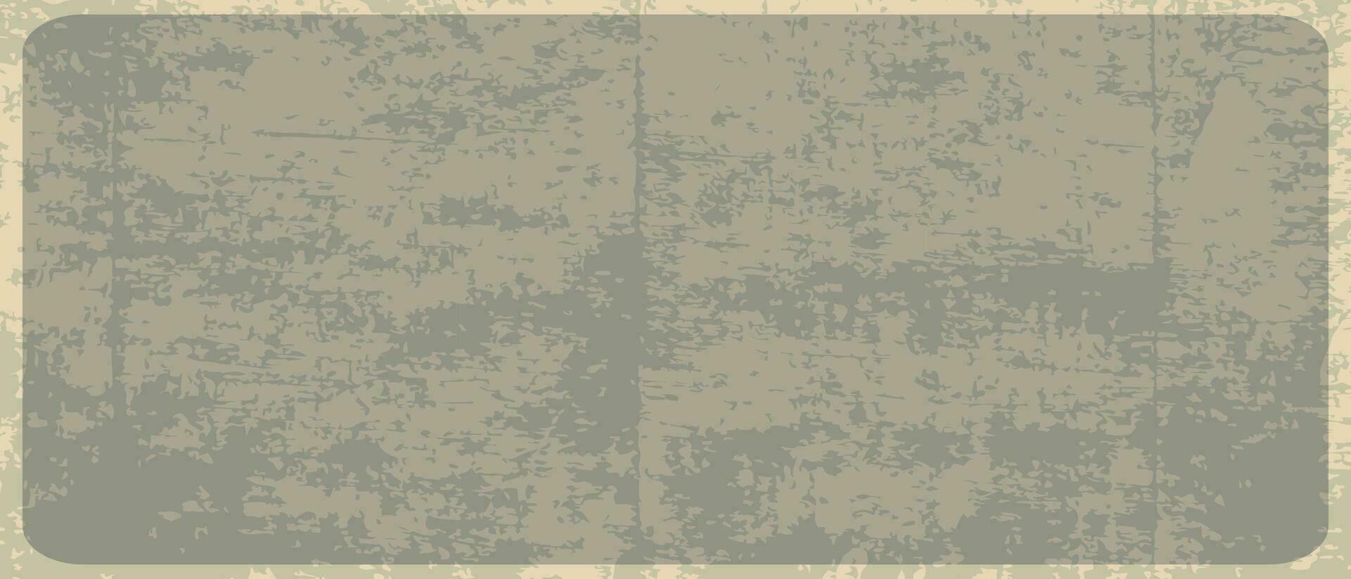 Horizontal grunge vintage background. Scratched old shabby poster. vector